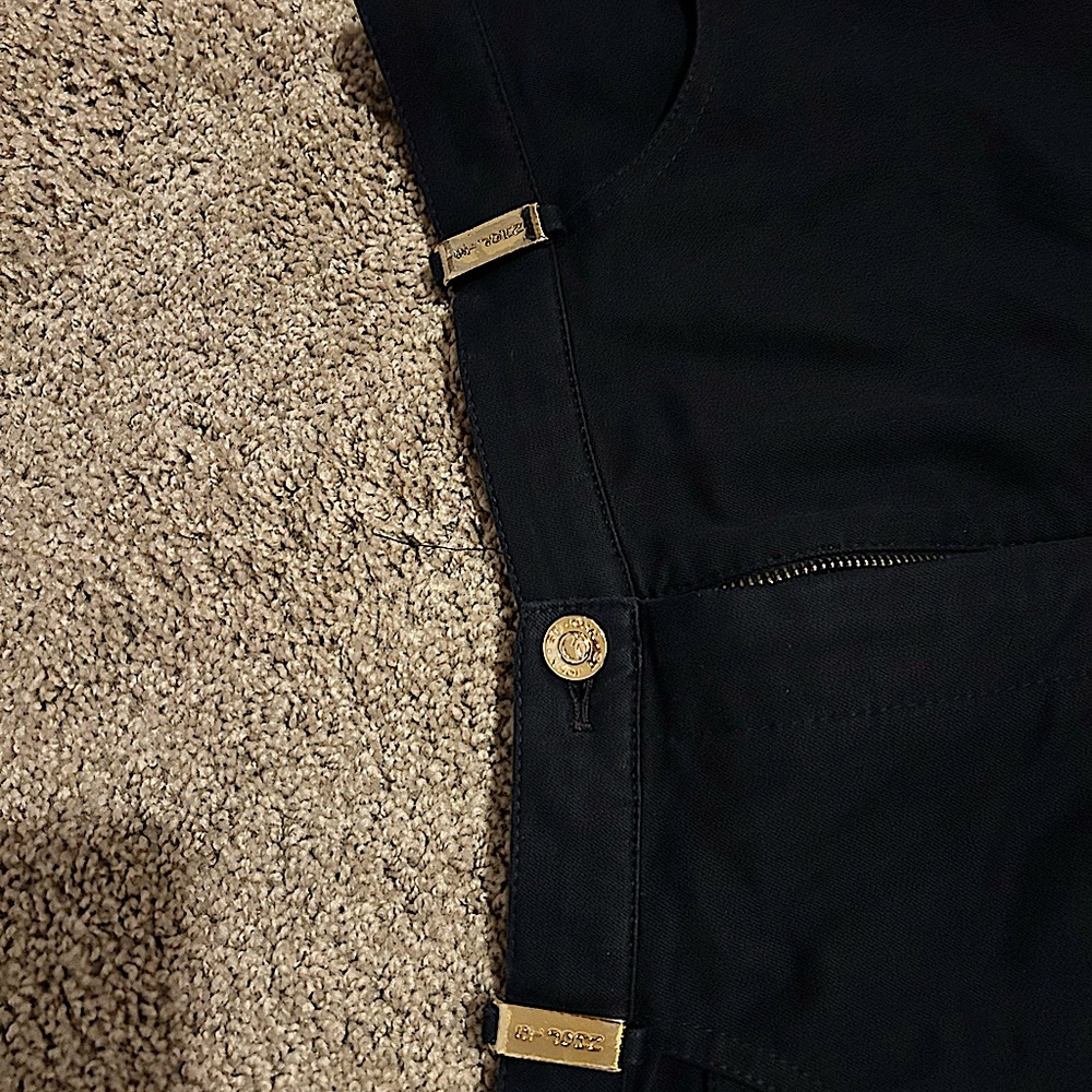 St. John sport pants straight leg Navy blue size 12